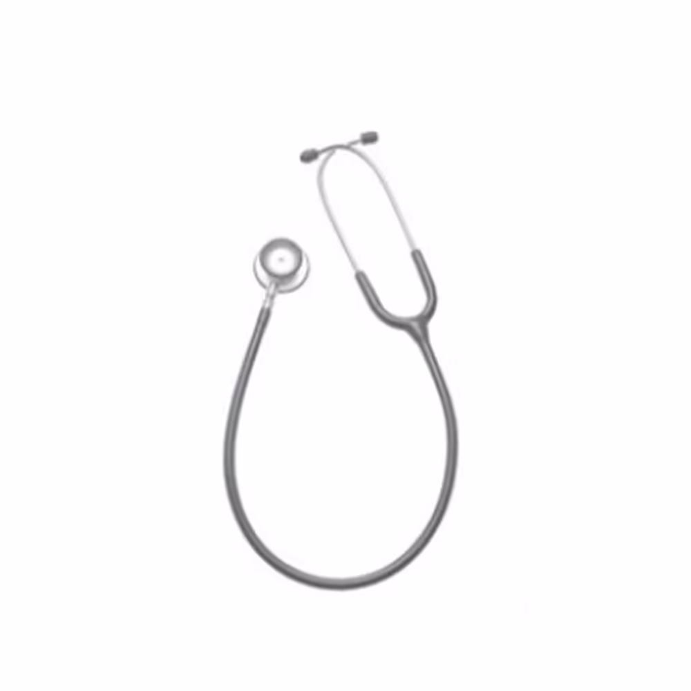 گوشي پزشكي مدل duplex از جنس آلومينيوم به رنگ خاكستري 01 ریشتر