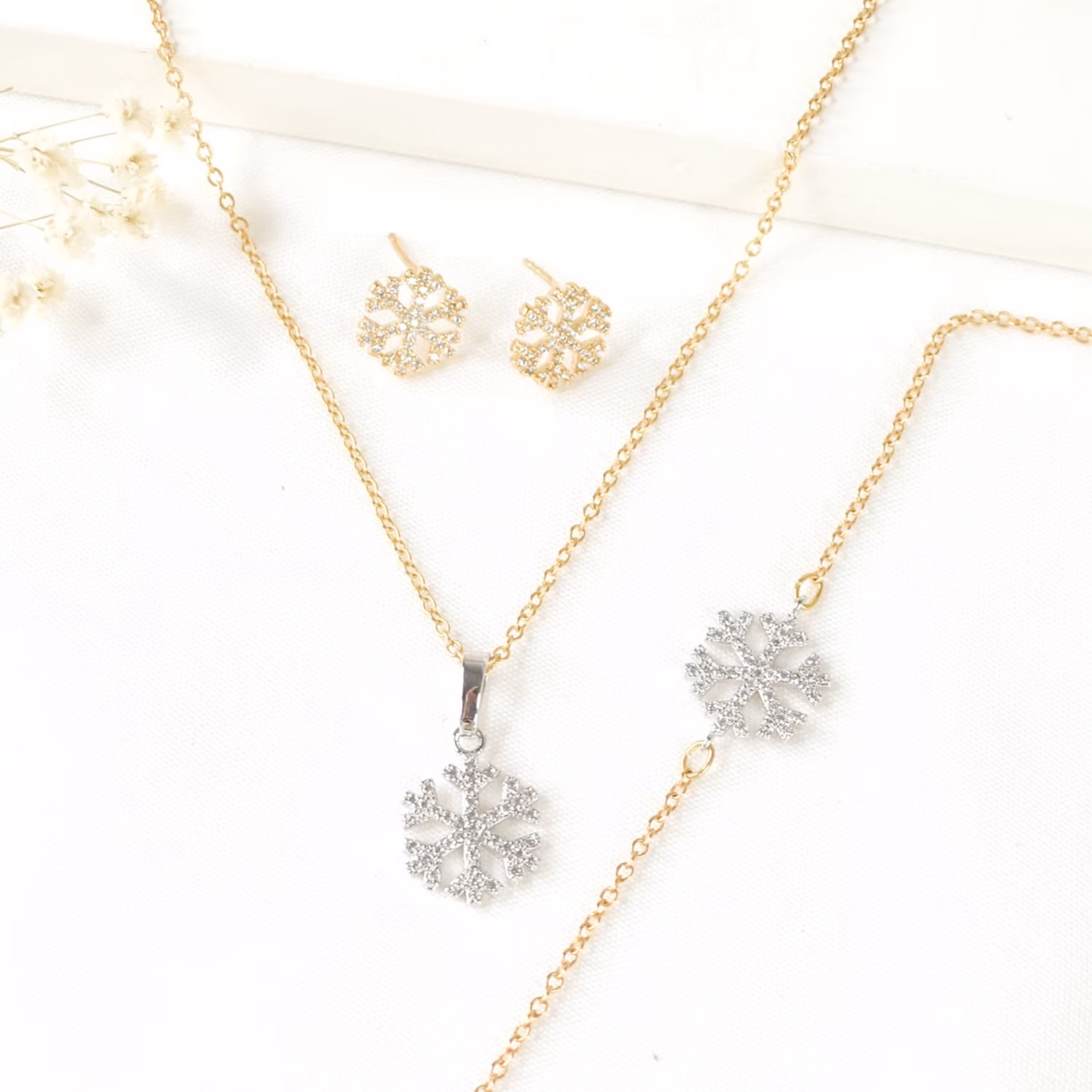 نیمست ژوپینگ طرح گوله برفی کد2695