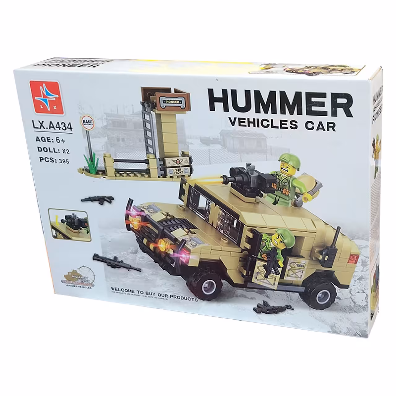 ساختنی ال ایکس مدل Hummer کد 434