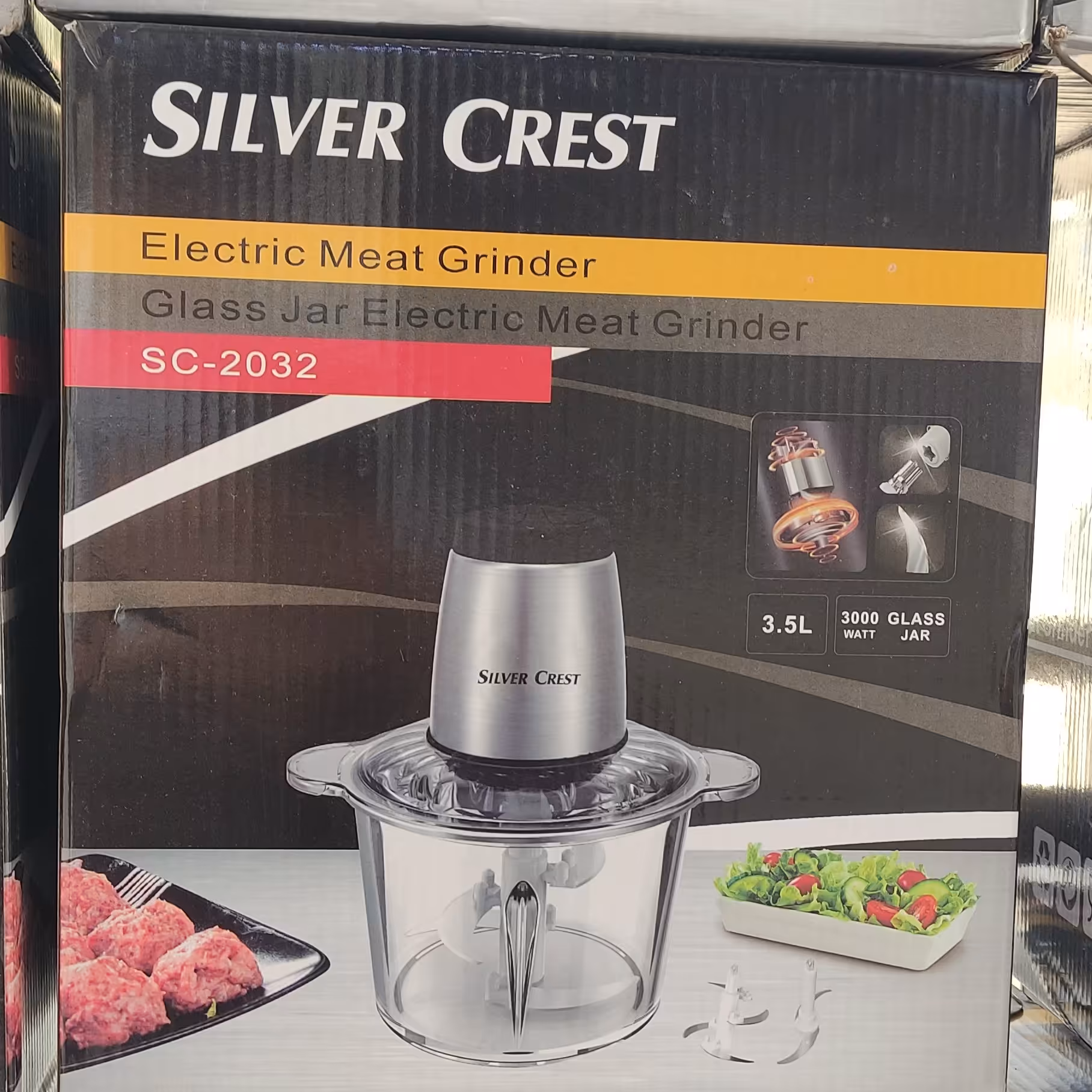 خردکن سیلور کرست (3.5 لیتر کاسه شیشه)