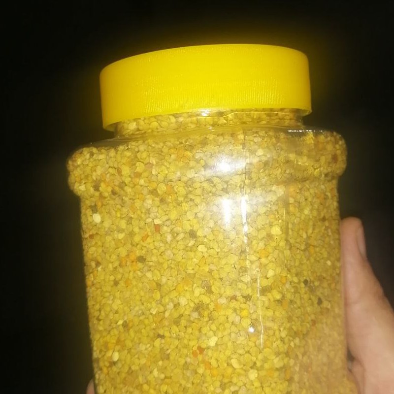 گرده گل مراتع زاگرس کاملا خالص و تازه، جدا شده از کندوهای زنبور عسل