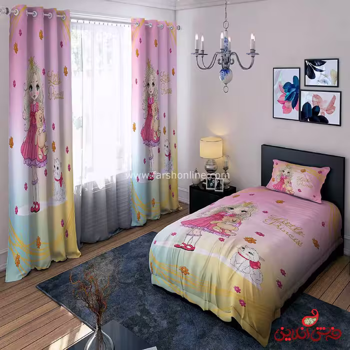 روتختی  طرح پرنسس و تدی کد 15489
