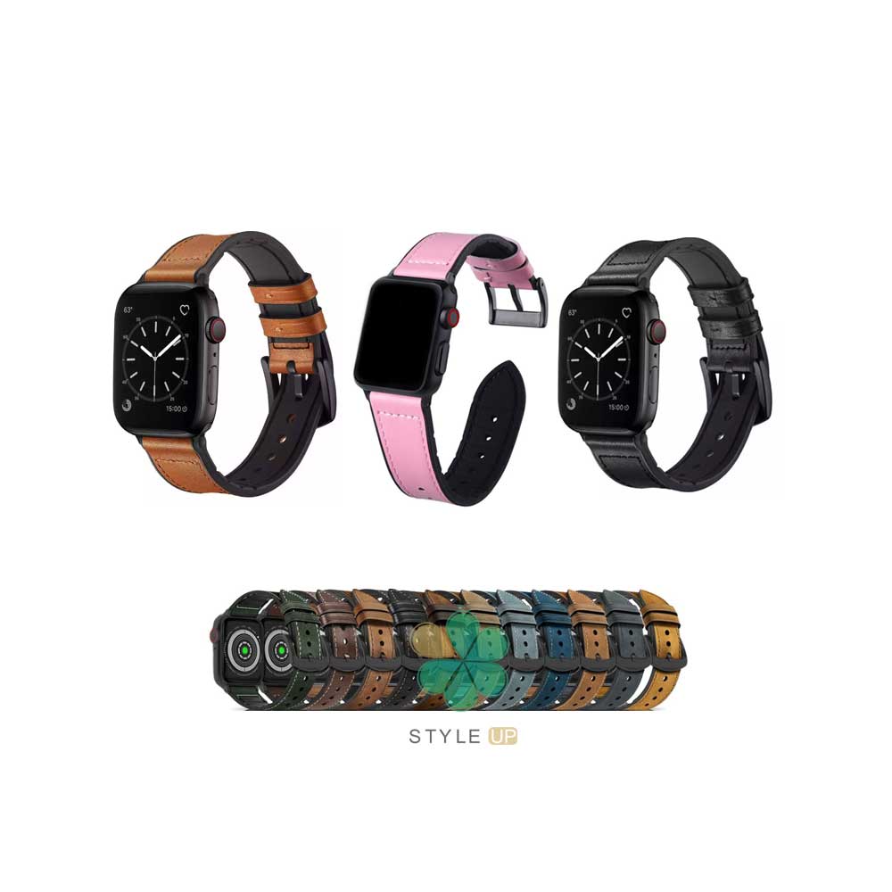 بند ساعت اپل واچ Apple Watch 38/40mm مدل Elder Leather