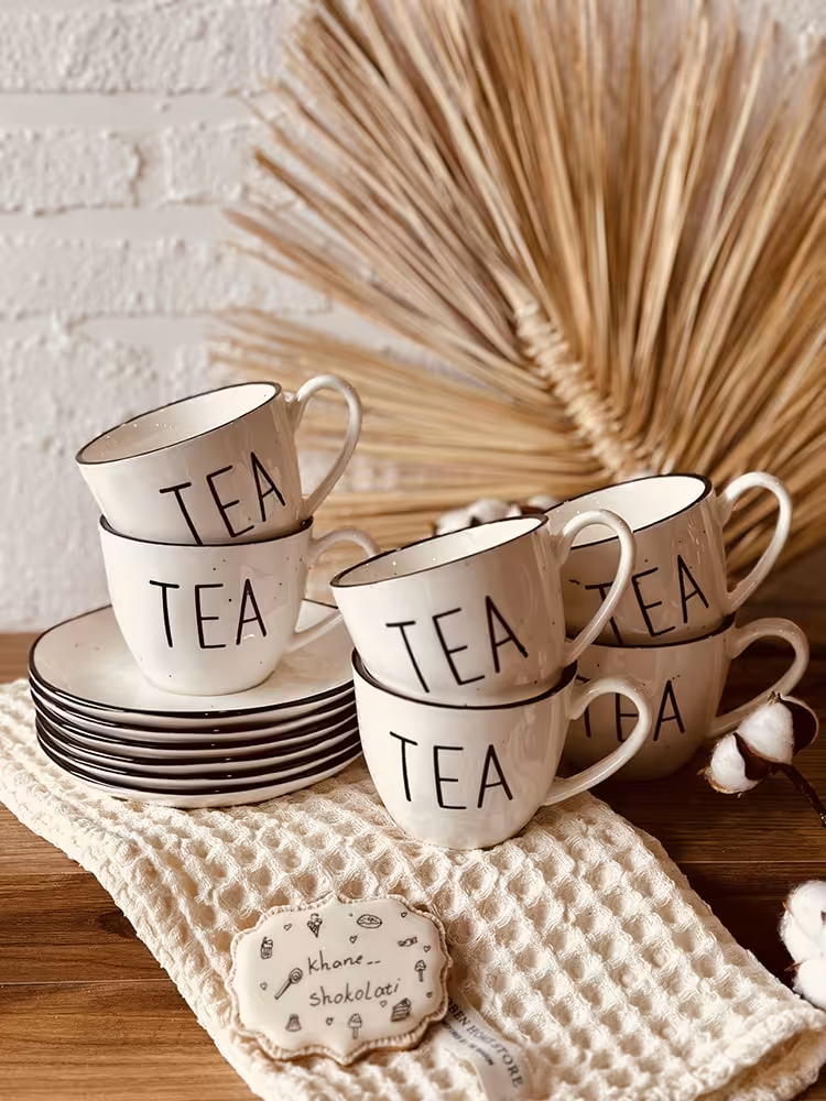 فنجون نعلبکی چای خوری کد00997