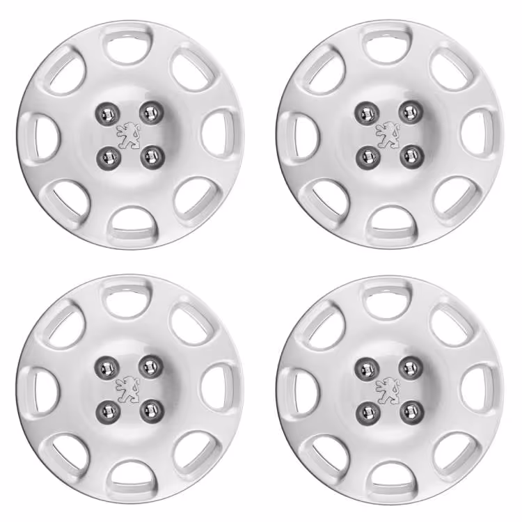 قالپاق  سایز 14 مناسب پژو 206 صندوق دار بسته بندی 4 عددی برند حامد