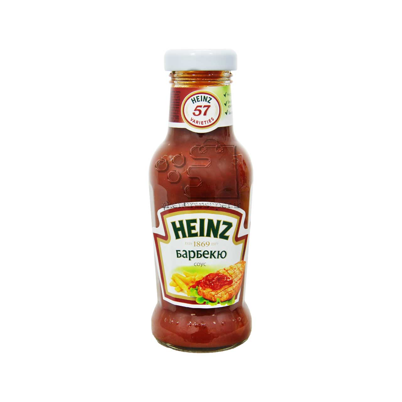 سس باربیکیو شیشه ای 250 میل هاینز - heinz