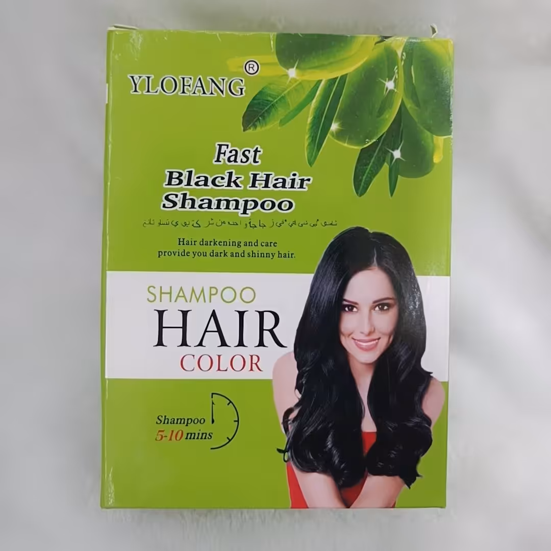 شامپو رنگ پاکتی(سبز) 