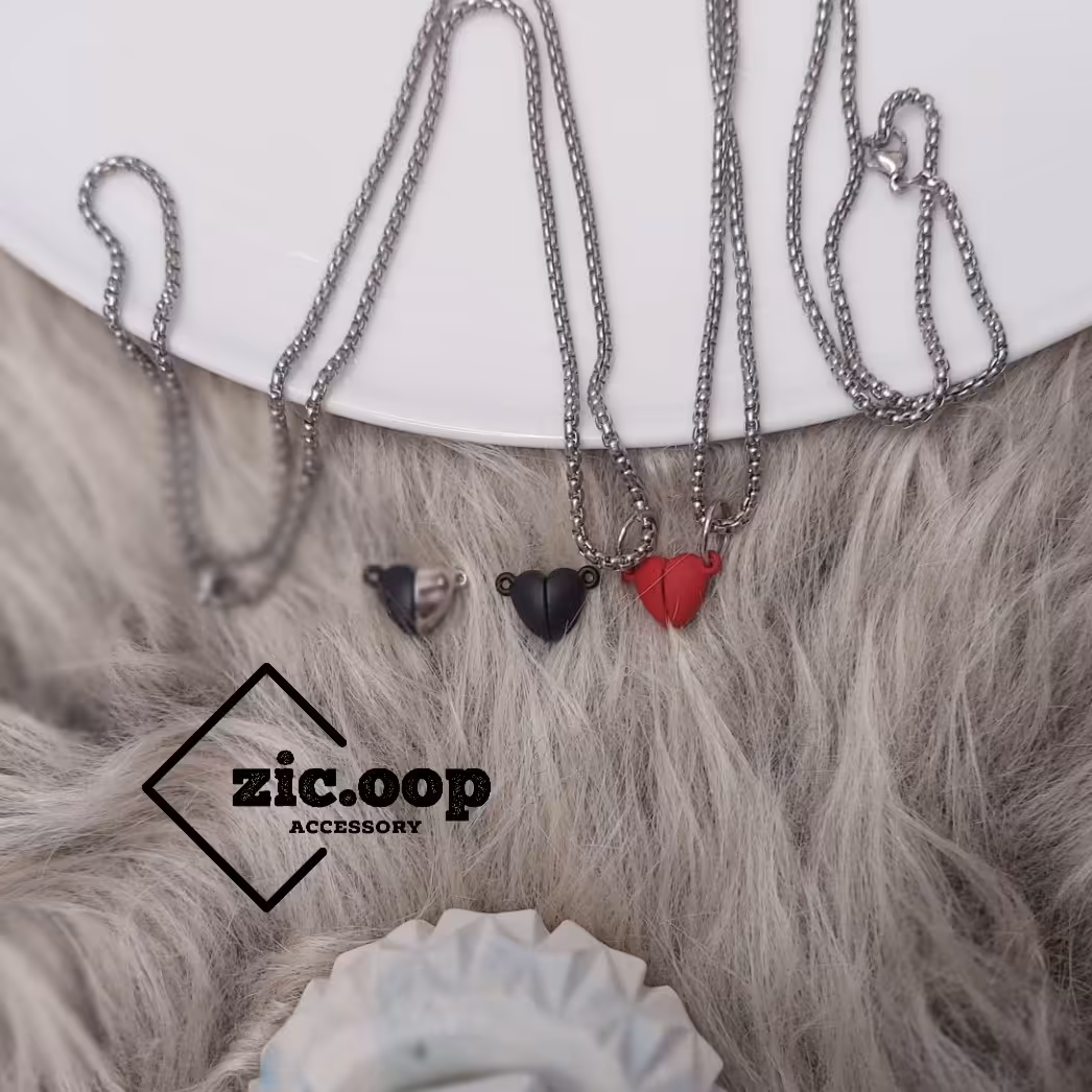 ست گردنبند مگنتی قلب