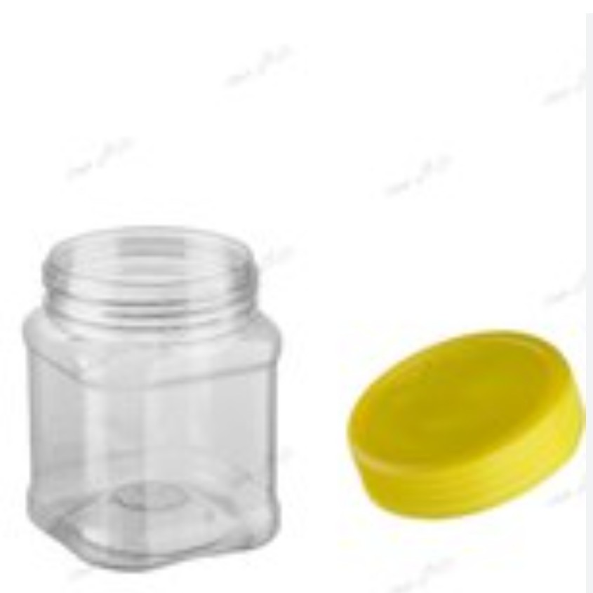 پت یا جار پلاستیکی نیم کیلویی بسته100عددی