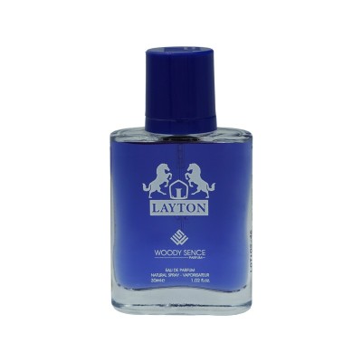 عطر جیبی مردانه وودی سنس مدل لیتون Layton حجم 30 میلی لیتر
