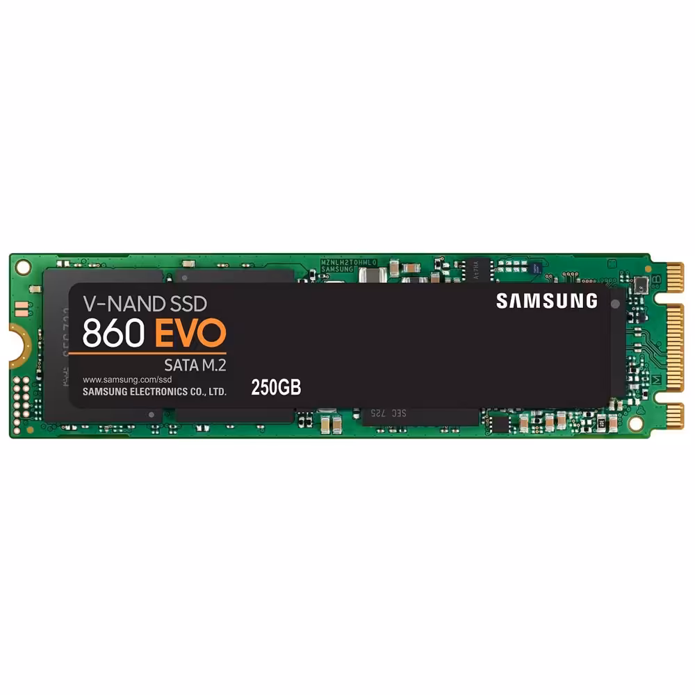 اس اس دی Samsung M.2 مدل 860EVO ظرفیت 250 گیگابایت