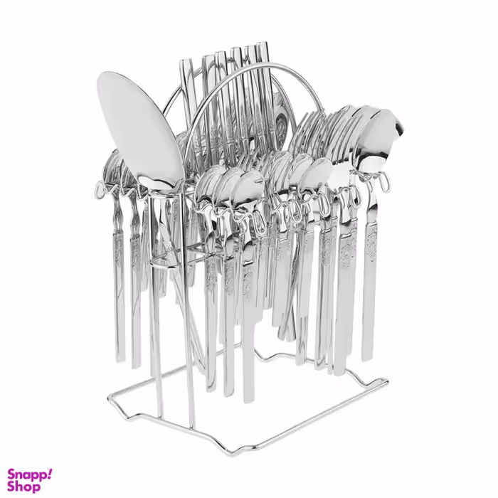 سرویس قاشق و چنگال 39 پارچه جی فی نی مدل NO 2