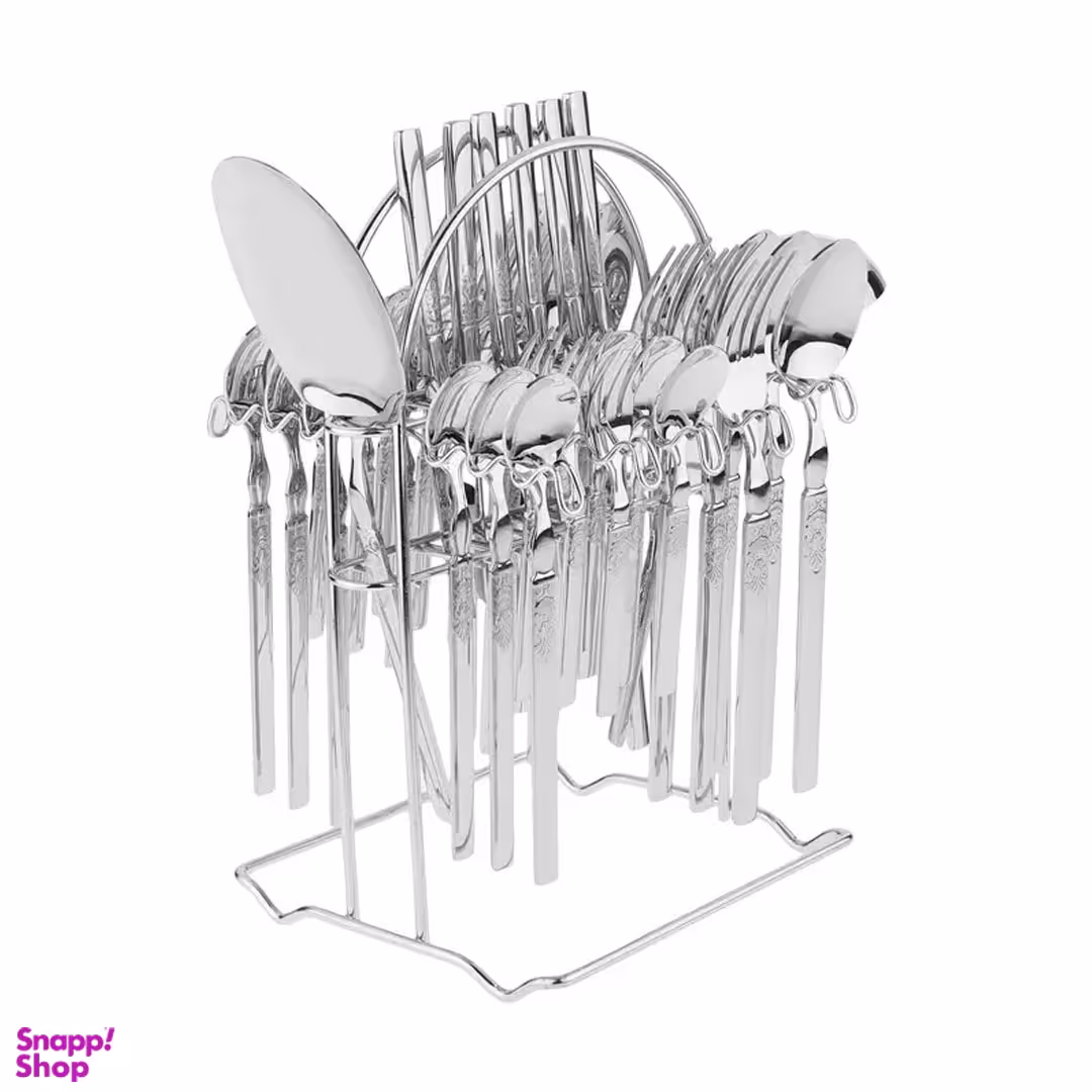 سرویس قاشق و چنگال 39 پارچه جی فی نی مدل NO 2