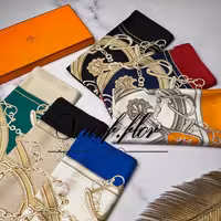 روسری ابریشمی وارداتی رنگ خاص وشیک