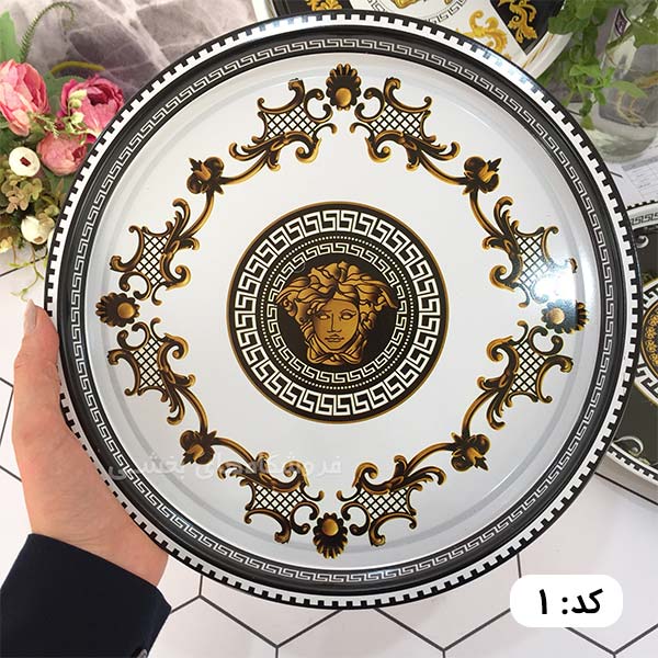سینی آشپزخانه مدل فلزی طرحدار