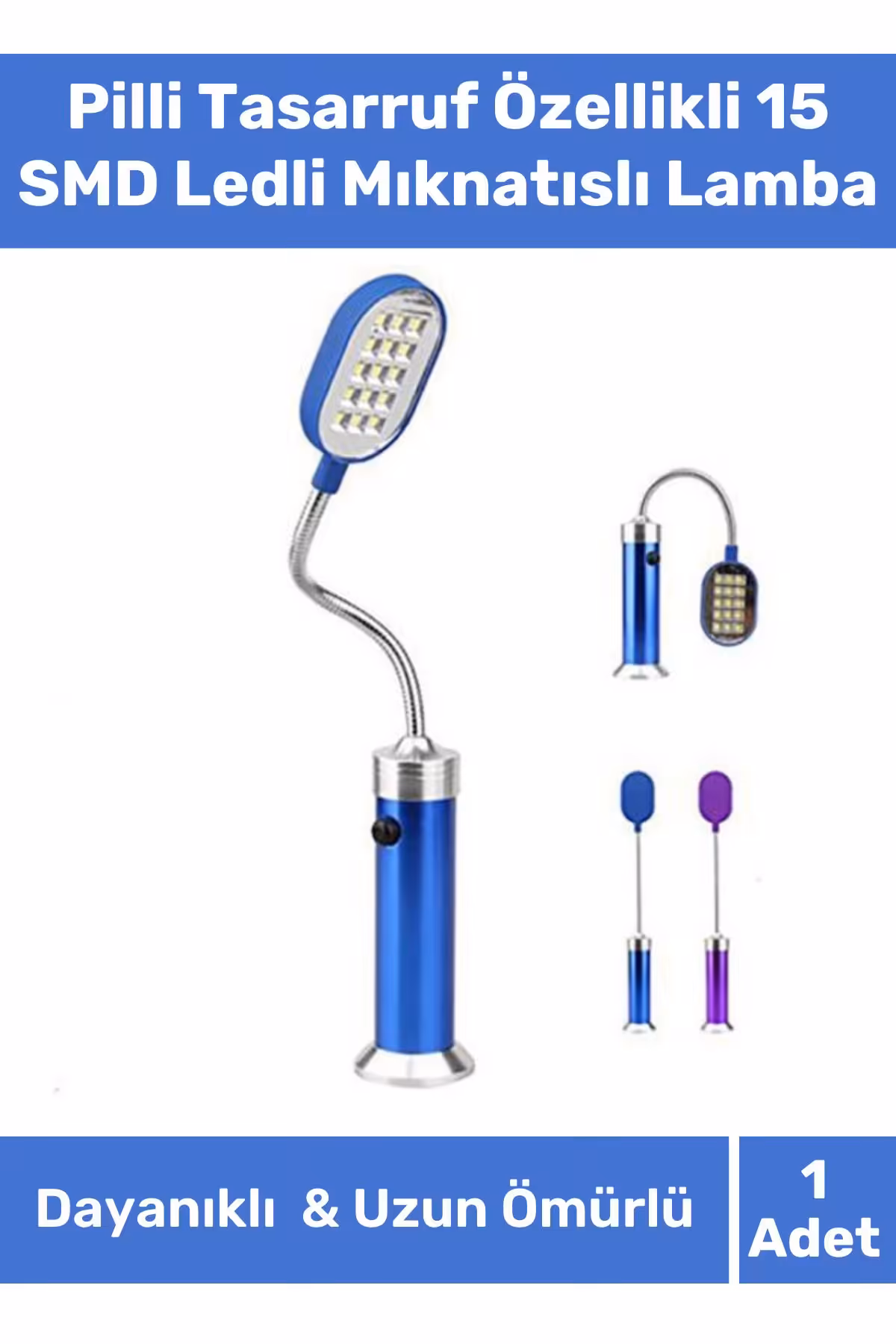 چراغ رومیزی و خواب آبی تولید ویژه نور سفید ALEMINUM METAL BODY پس انداز 15 LAMP LED SMD Carlburn