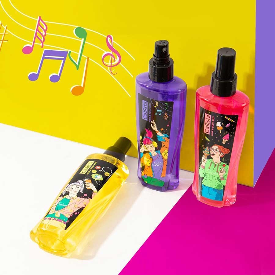 بادی اسپلش کالیستا در سه رایحه جذاب