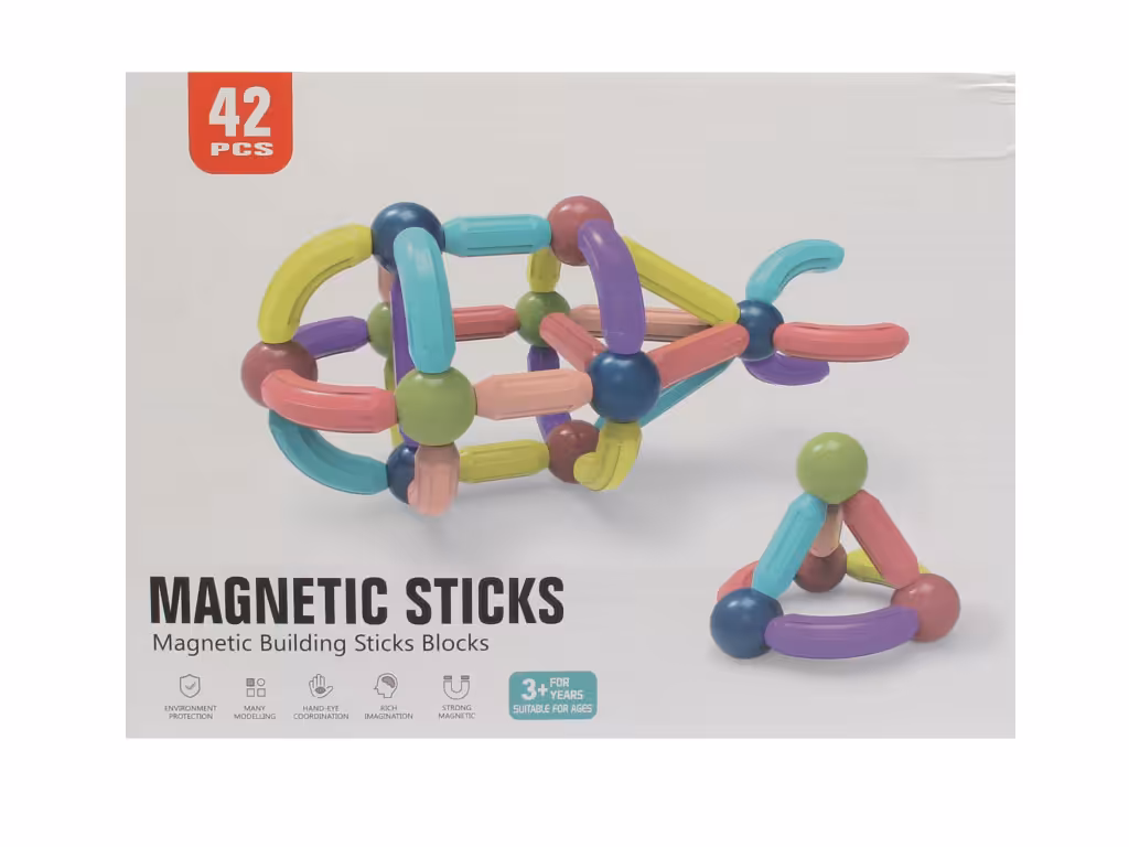 لگو مگنت مغناطیسی 42 تکه اسباب بازی