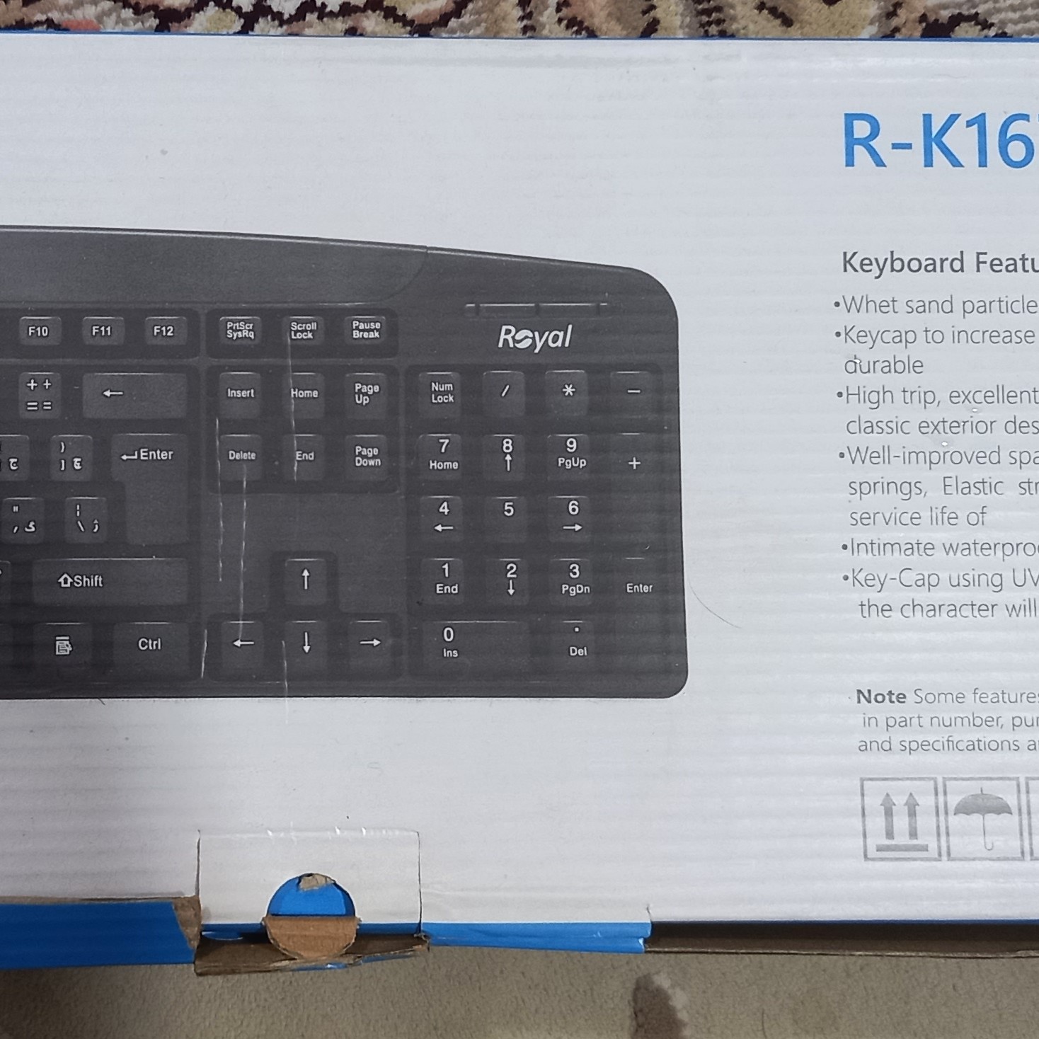 کیبورد مدل R K167