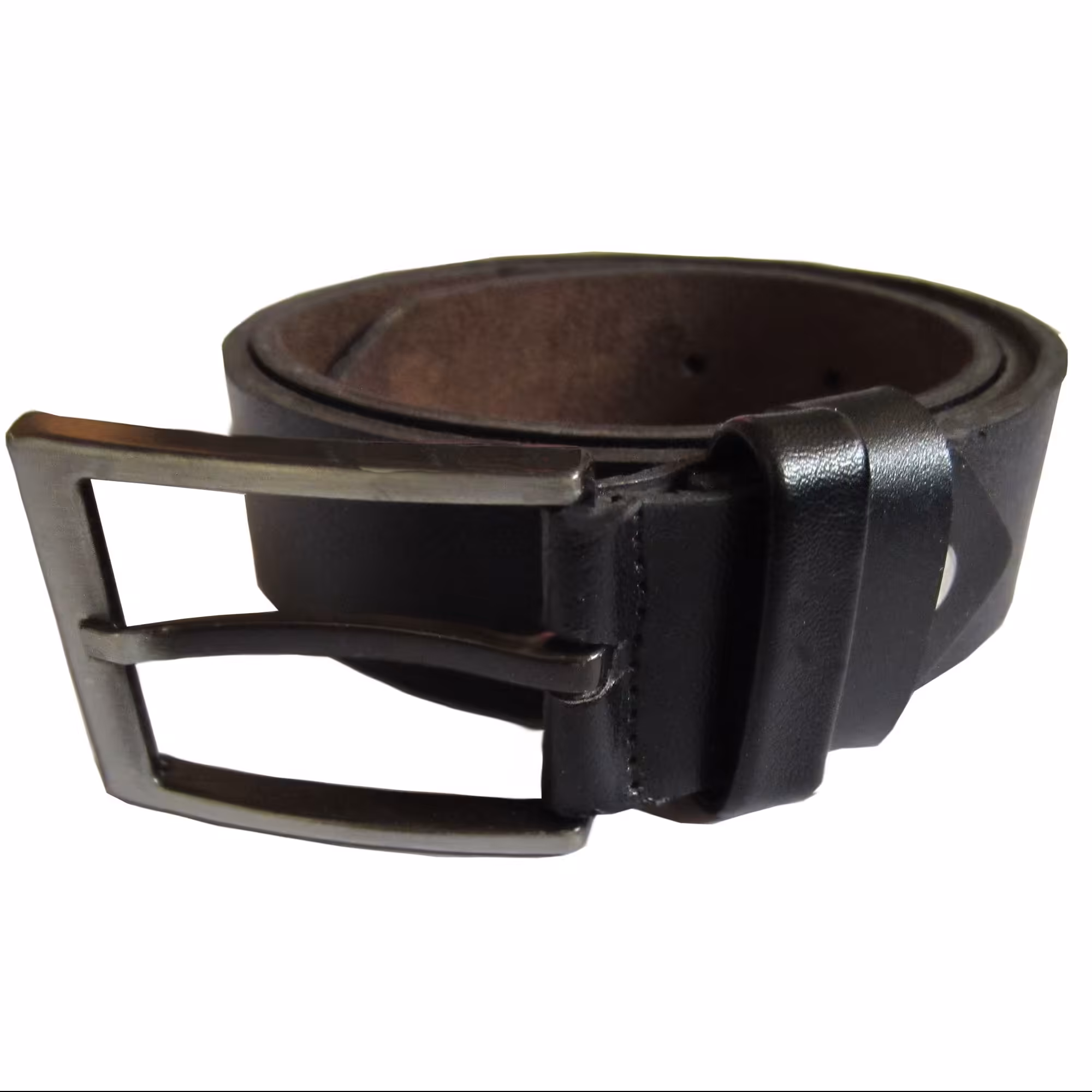 کمربند چرم صنعتی مشکی بسیار با کیفیت و مقاوم