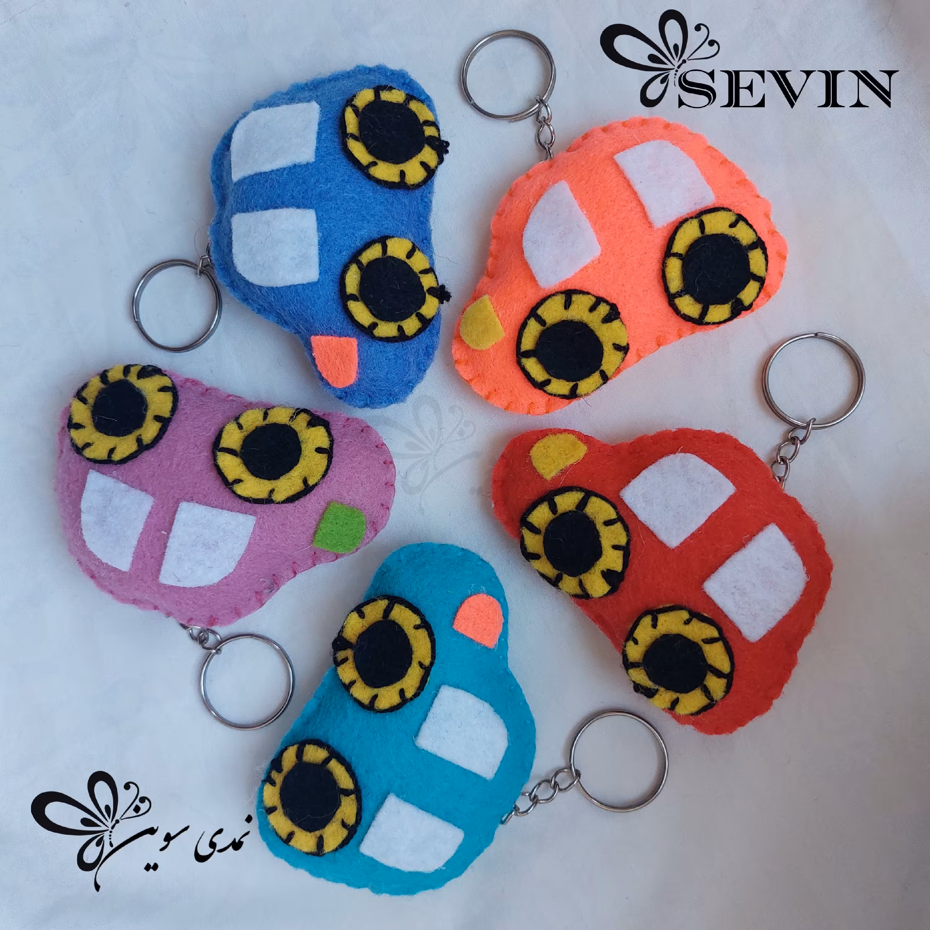 جاکلیدی ماشین نمدی