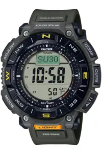ساعت سبز مردانه مچی PRO TREK PRG 340 3DR Casio