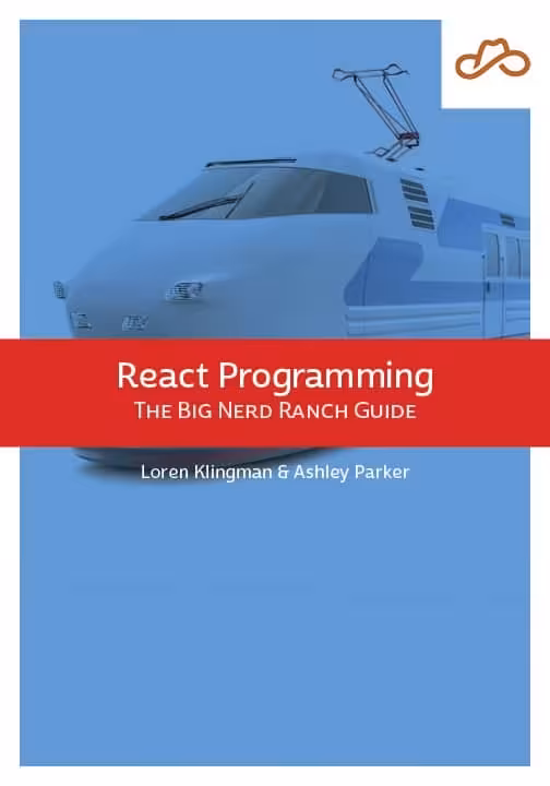 کتاب React Programming: The Big Nerd Ranch Guide