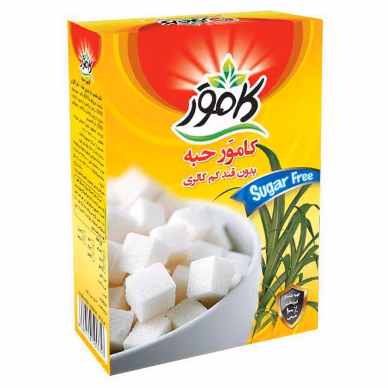 قند حبه رژیمی کم کالری کامور - 250 گرم