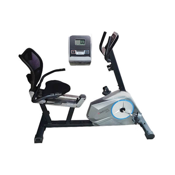 دوچرخه ثابت پشتی دار EMH Fitness مدل 6001R