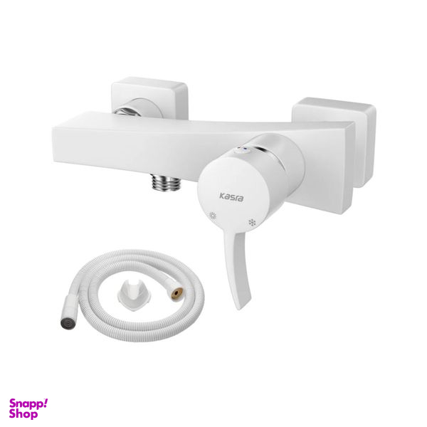 شیر سرویس بهداشتی کسری مدل فیروزه به همراه شلنگ توالت