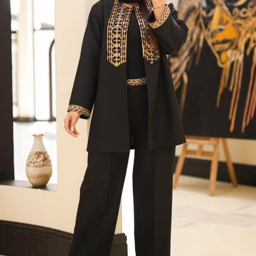 کت شلوار آناناسی 