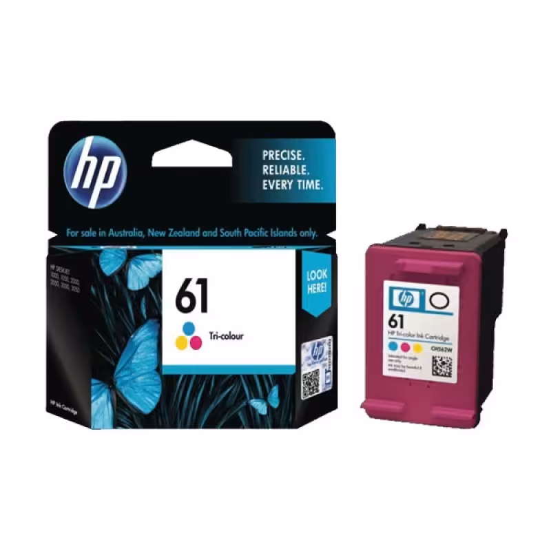 کارتریج جوهرافشان رنگی اچ پی HP 61 Color Ink  CH562WA