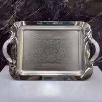 سینی 2سایز  لیماک ، استیل ضد زنگ ، کد 101 