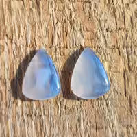 جفت گوشواره ای عقیق ناب طبیعی