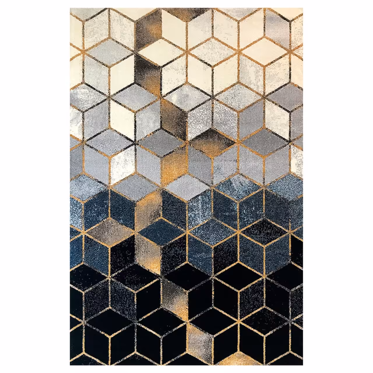 فرش ماشینی ساوین طرح 4043 مشکی