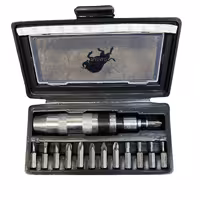 مجموعه 13 عددی پیچ گوشتی تقه ای