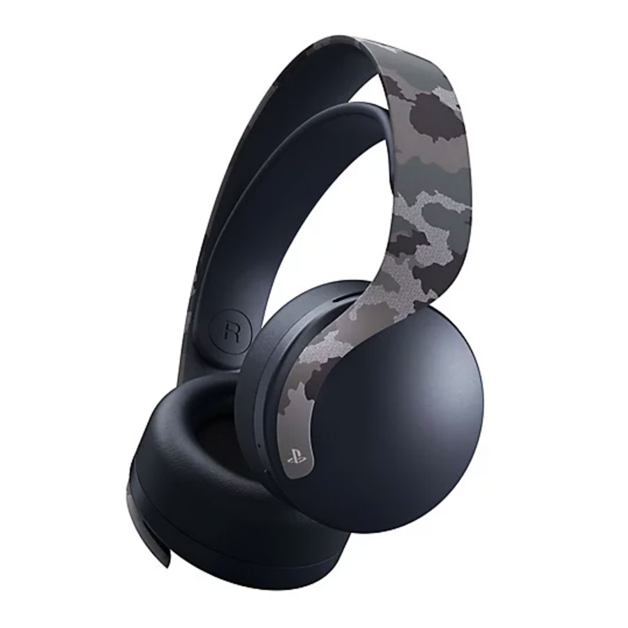 قیمت و خرید هدست گیمینگ بی‌سیم سونی مدل PlayStation 5 PULSE 3D Grey Camouflage | یاس ارتباط