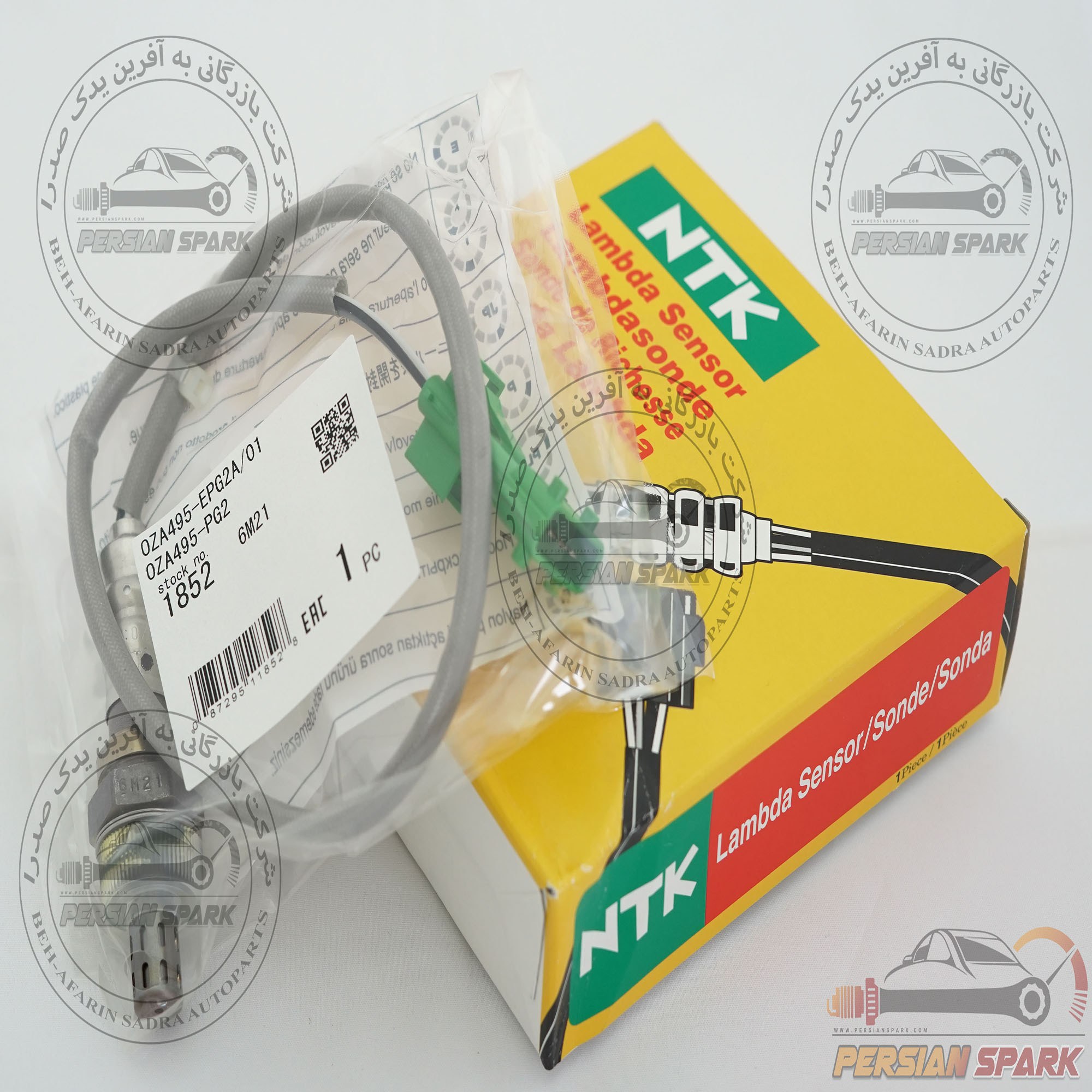 سنسور اکسیژن خودرو  NTK مناسب ماشین های ایران خودرو و سایپا  و خارجی