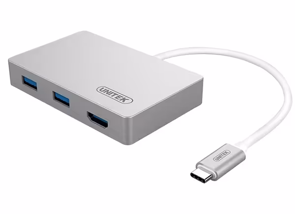 هاب USB3.1 Type-C یونیتک مدل Y-3707