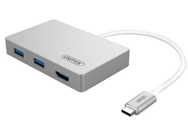 هاب USB3.1 Type-C یونیتک مدل Y-3707