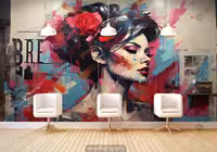 پوستر دیواری آرایشگاه زنانه HQ-1546