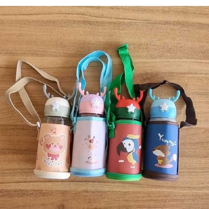 قمقمه فانتزی وارداتی کاور دار گوزنی | amazonchi