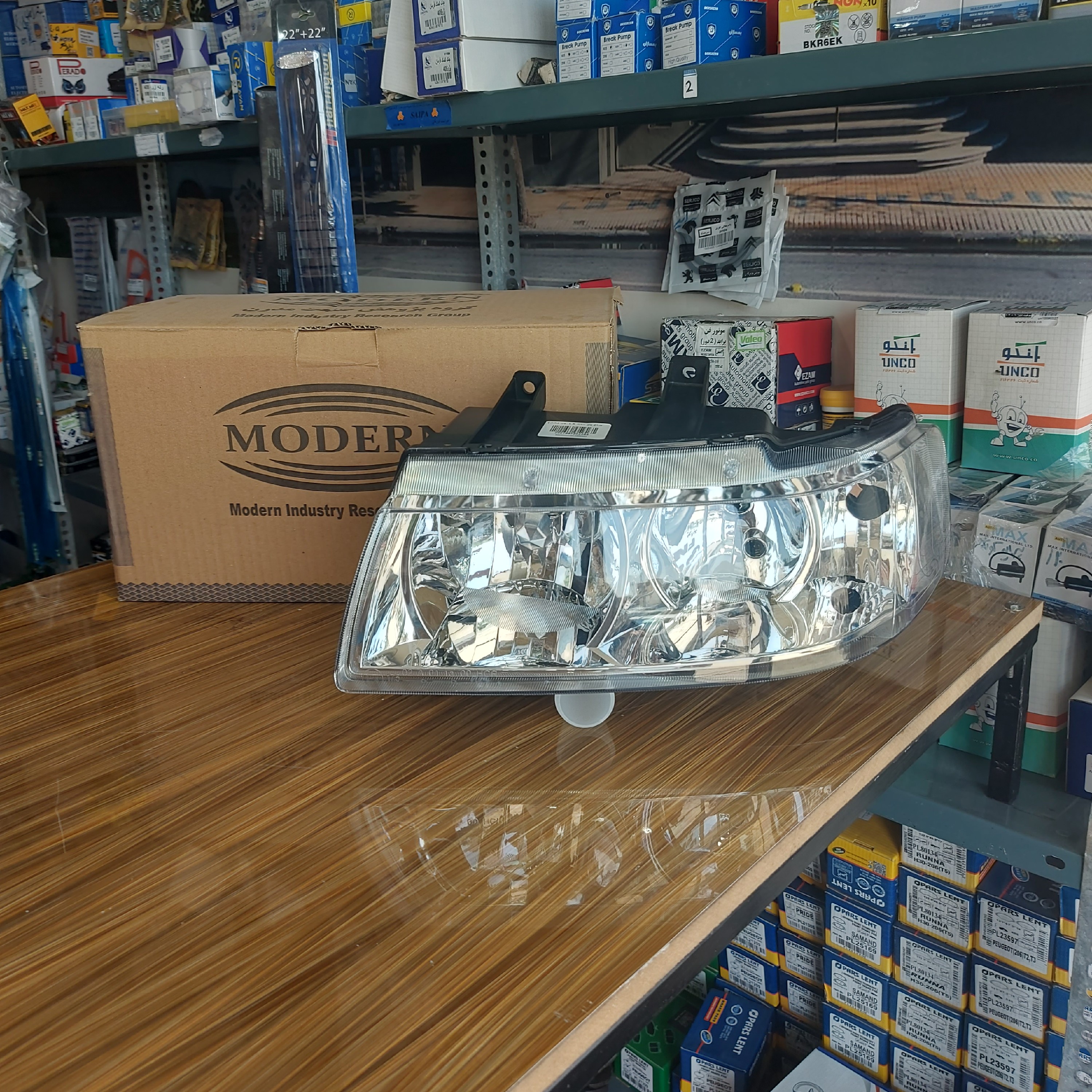 چراغ جلو سمندLX مدرن سمت چپ مناسب سمند