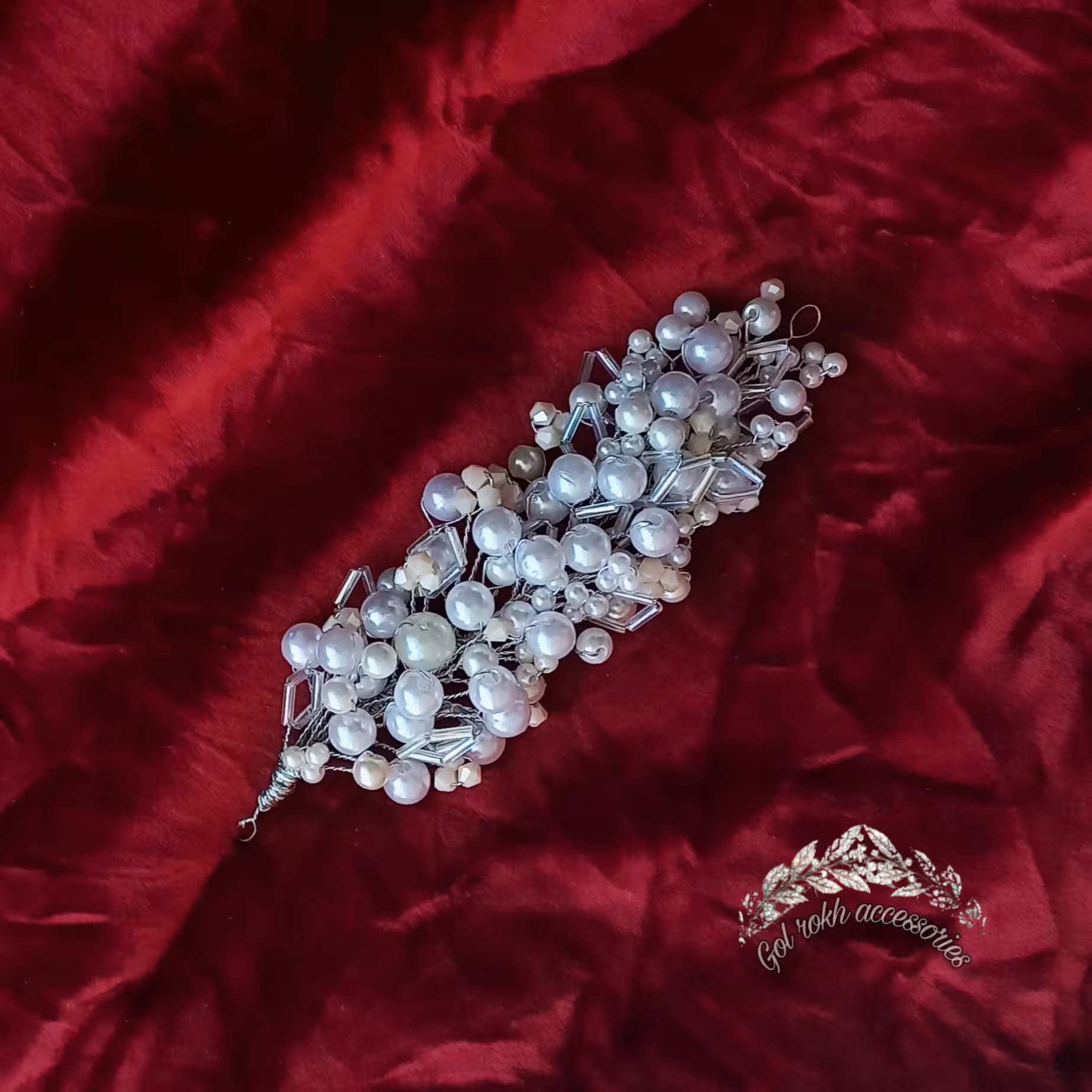 ریسه ی مرواریدی سفید