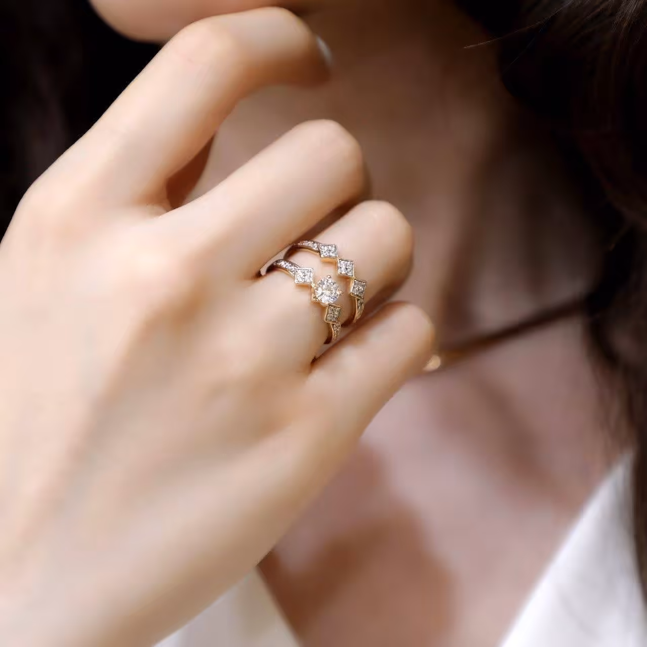 انگشتر(حلقه پشت حلقه) ژوپینگ