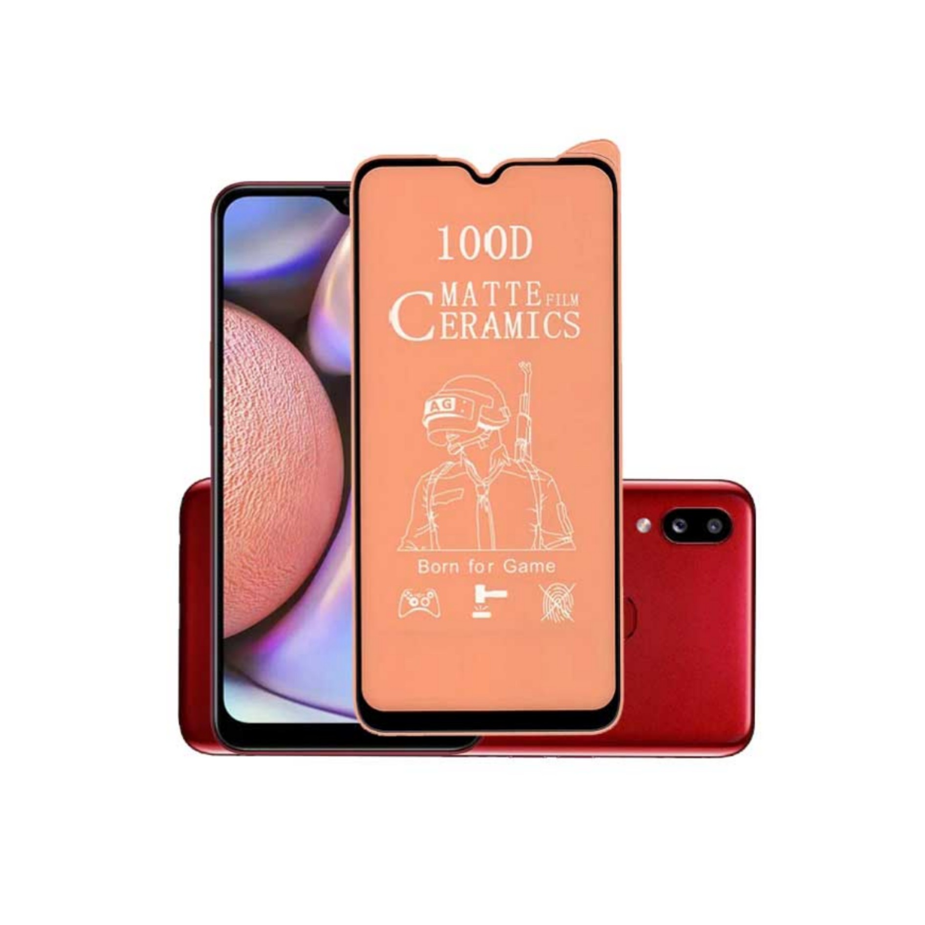 گلس سرامیکی مات مناسب برای سامسونگ Samsung Galaxy M10s ( m10s) و سامسونگ Samsung Galaxy M10 ( m10)