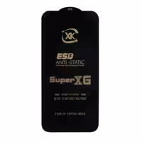 گلس گوشی آنتی استاتیک Full Cover Super X G برای iPhone 15 Pro Max
