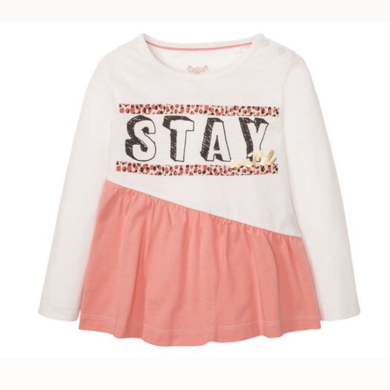 بلوز آستین بلند تمام نخ دخترانه  شیک  مناسب 2 تا 4 سال  جنس عالی لوپیلو