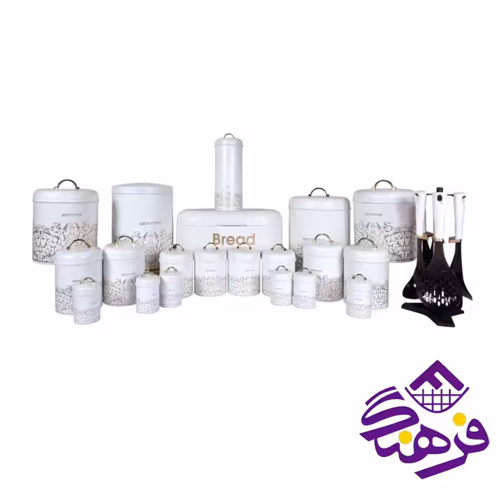 سرویس آشپزخانه 27 پارچه آرتیستون طرح ویکتوریا - سفید