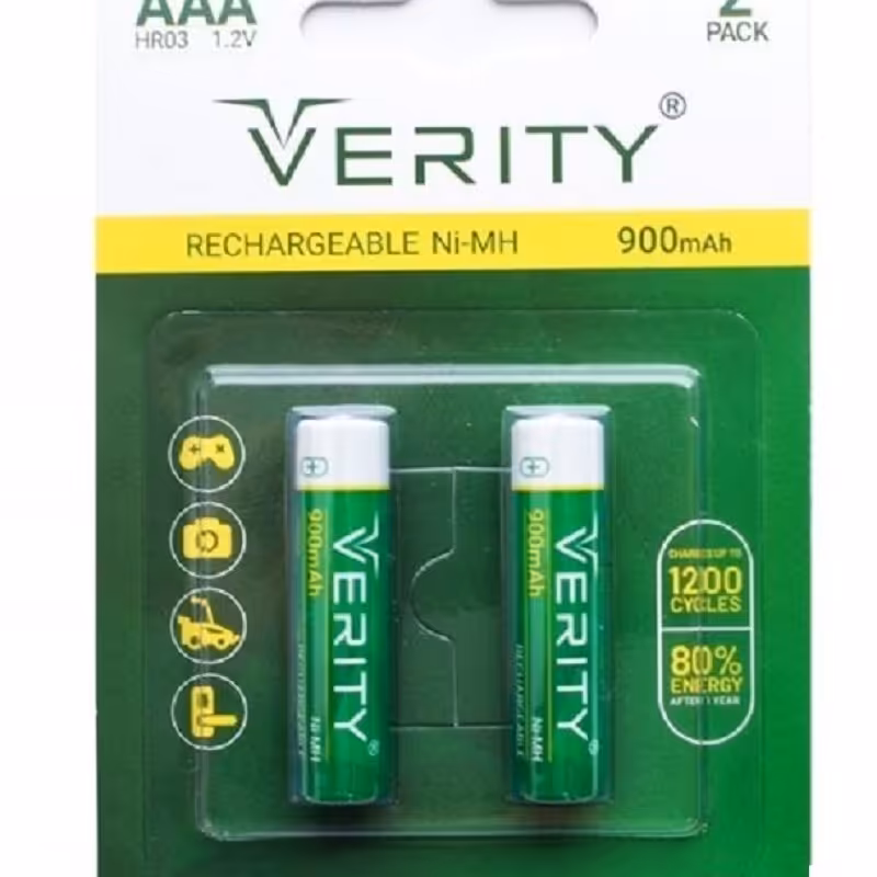 باتری نیم قلمی وریتی مدل HR03 